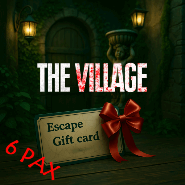 escape room adventure gift card 6 partecipanti