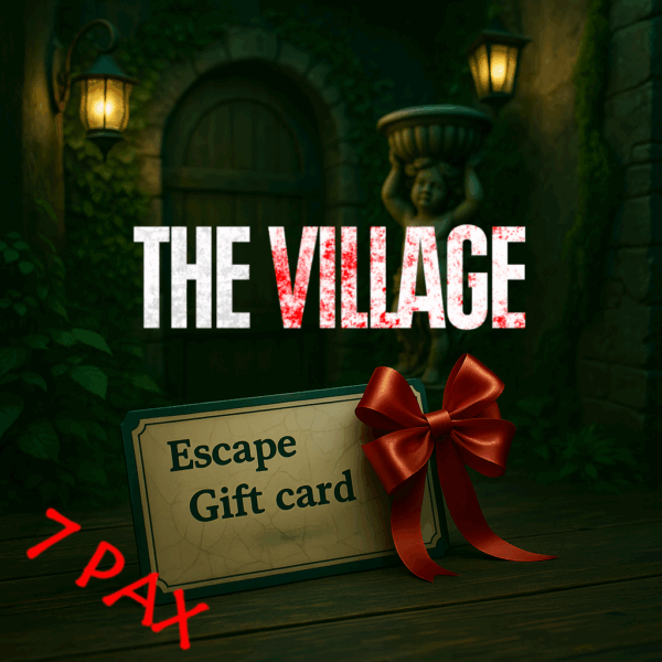 escape room adventure gift card 7 partecipanti